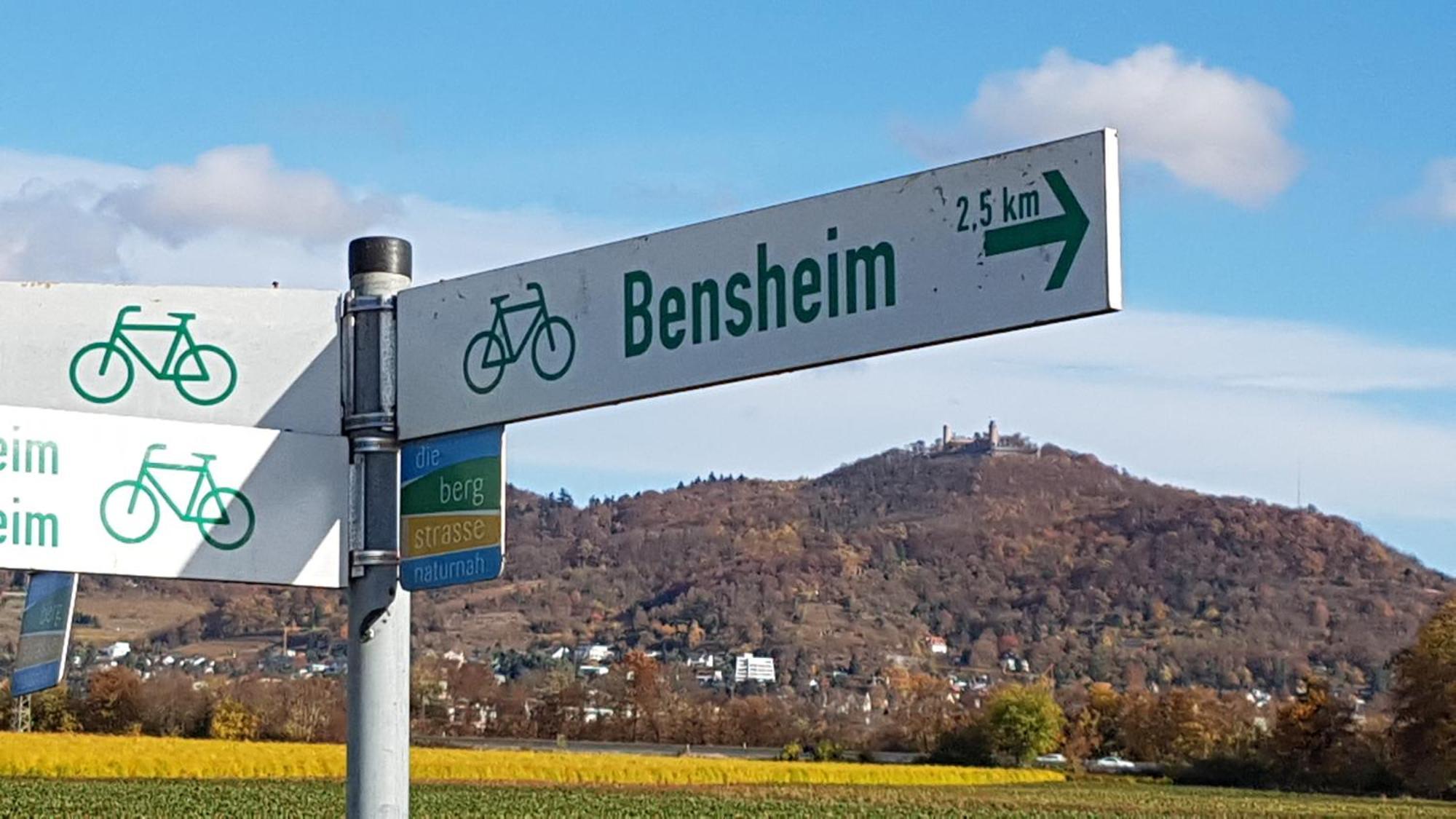 Apartmenthaus Horster Bensheim Eksteriør bilde